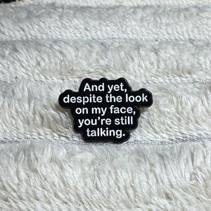 3/$15 Funny Enamel Pin